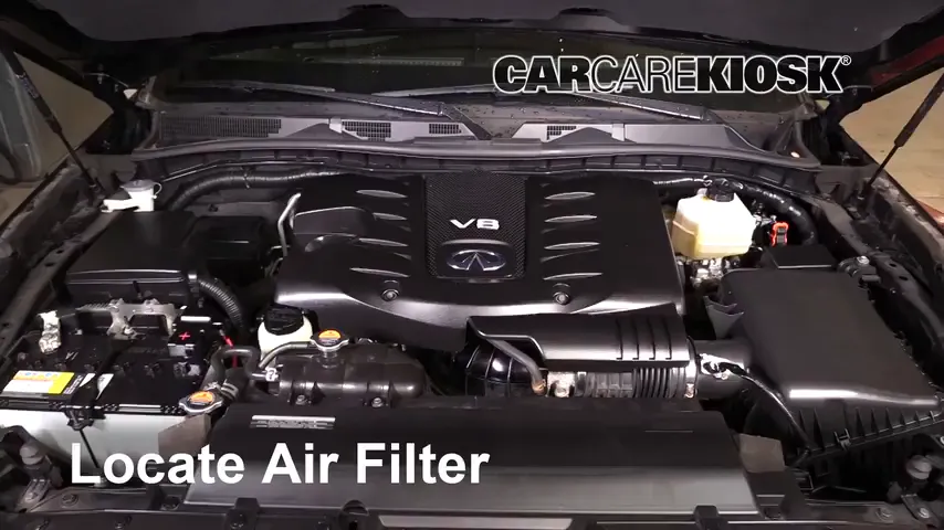 2016 Infiniti QX80 Limited 5.6L V8 Air Filter (Engine)